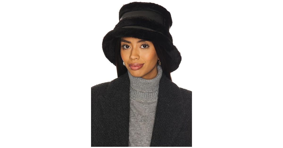 Jocelyn faux leather bucket hat Introducing: Jocelyn main image 3