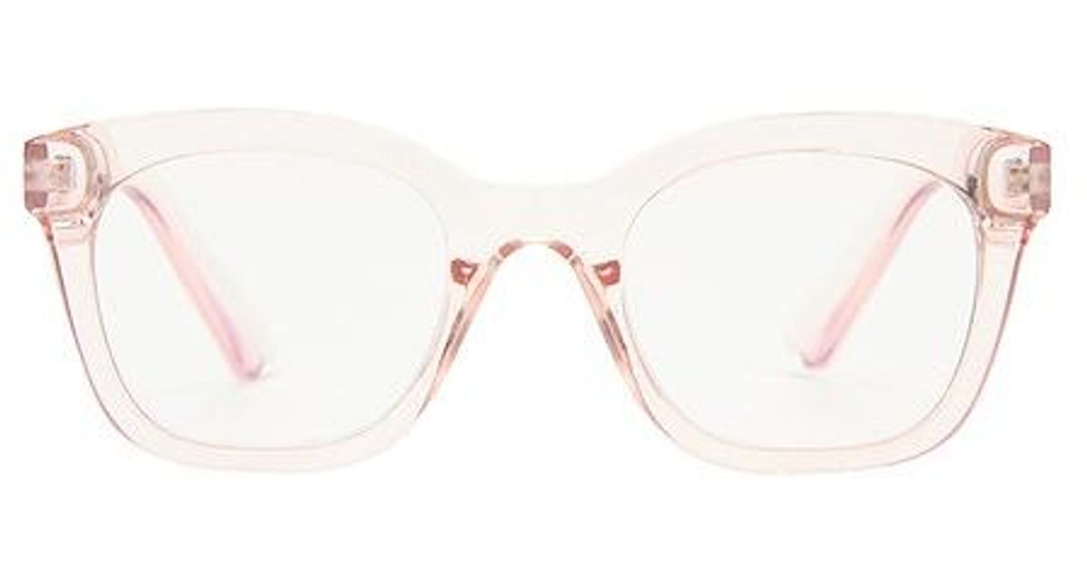 The Book Club Beatrix Light Glasses in Pink | Lyst UK