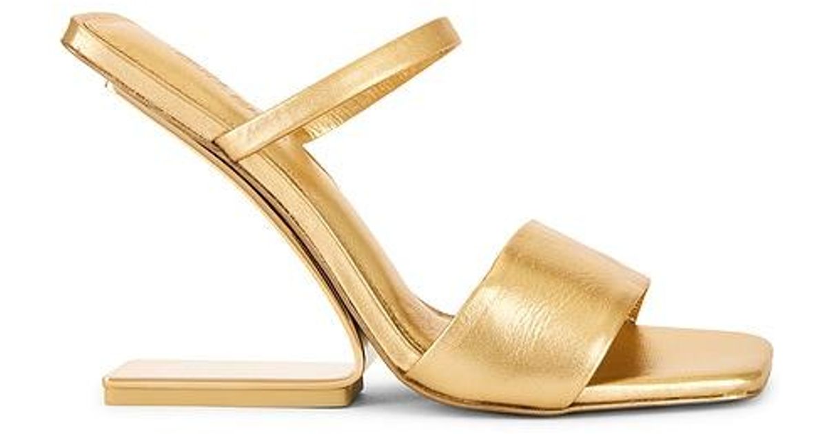 Cult Gaia Rene Sandal in Metallic | Lyst