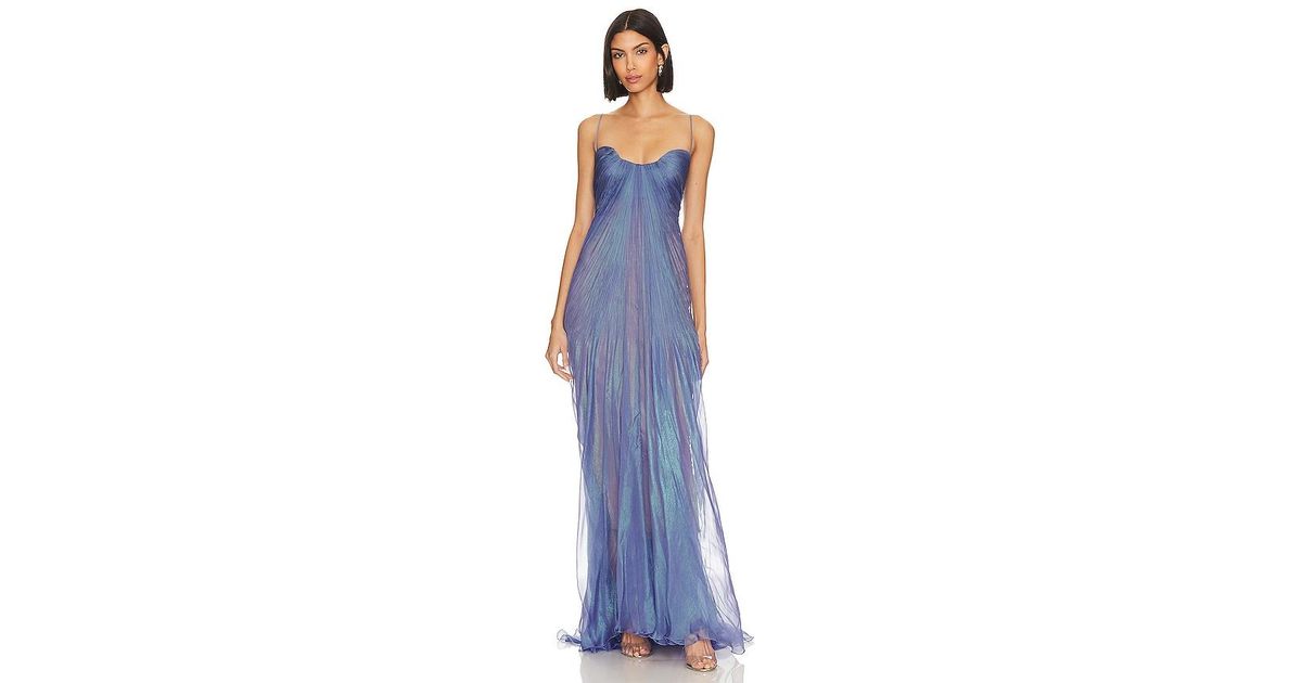 maria lucia hohan blue dress CASSIOPEIA main image 1