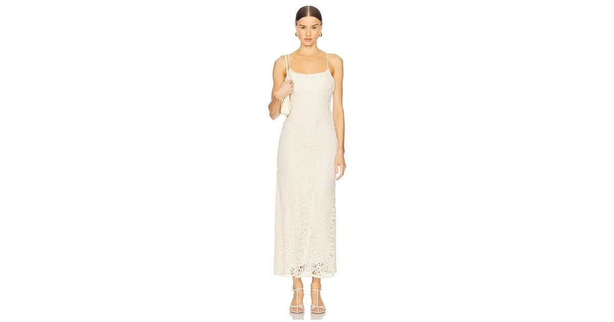 adoni crochet midi dress BARDOT Adoni Crochet Midi Dress