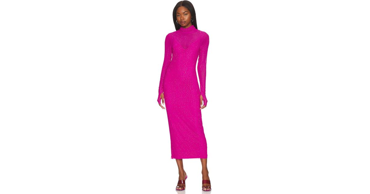 Afrm pink best sale dress