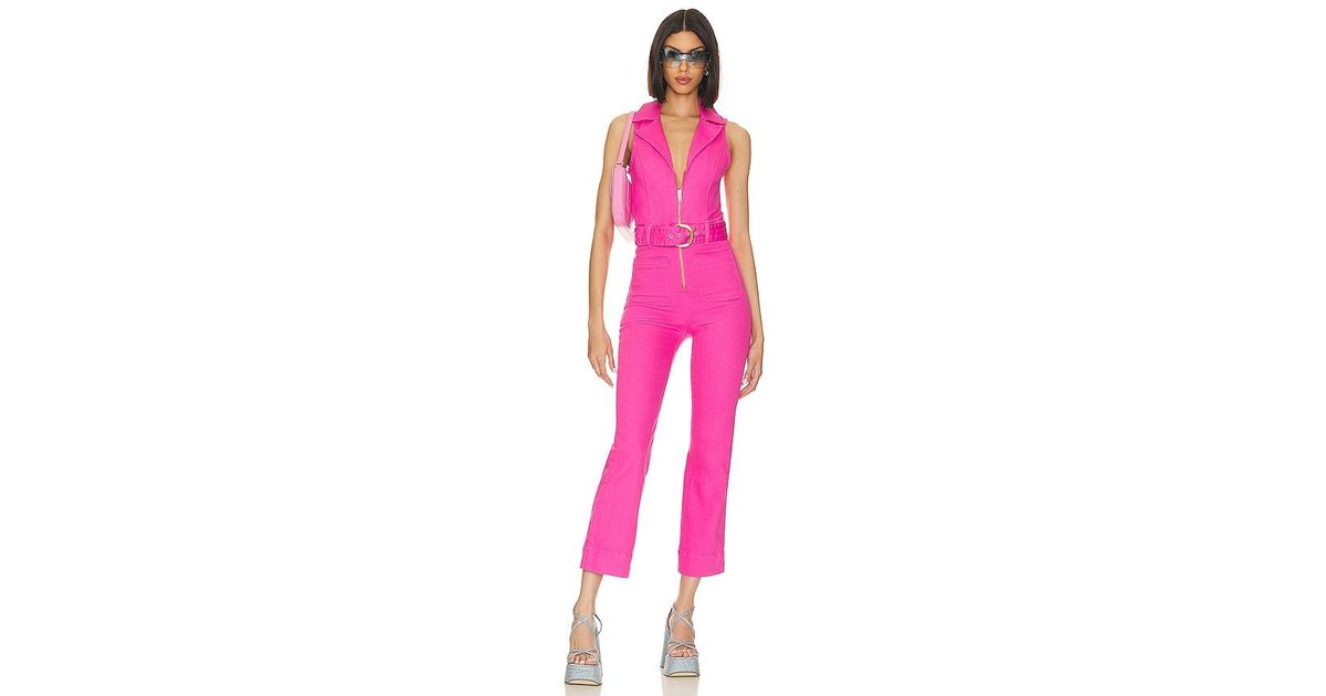 Your Mumu Denim Pink Jumpsuit Show Me Your Mumu Jacksonville
