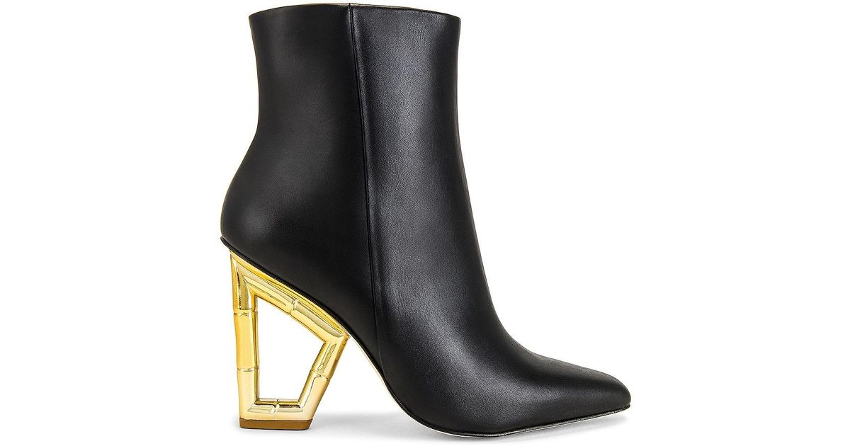 Cult Gaia Leather Valeska Boot in Black - Lyst