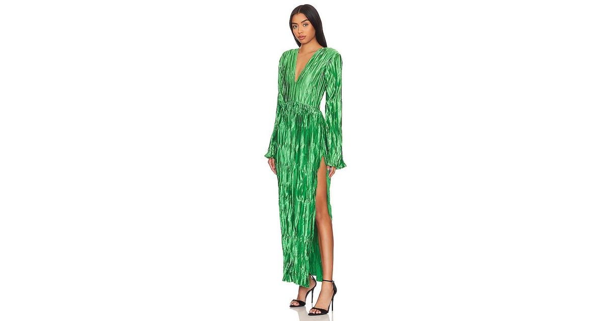 Robe Maxi Costes L idee en coloris Vert Lyst