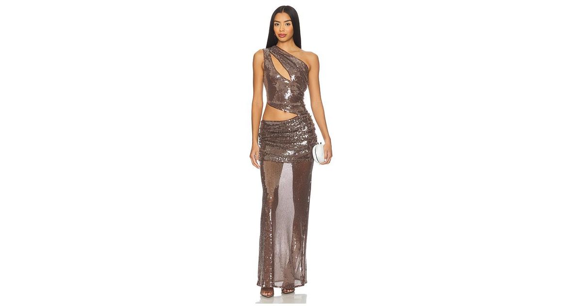 chinese dress ladies Abeila Strapless Maxi Dress | Pink Multi | Womens main image 1
