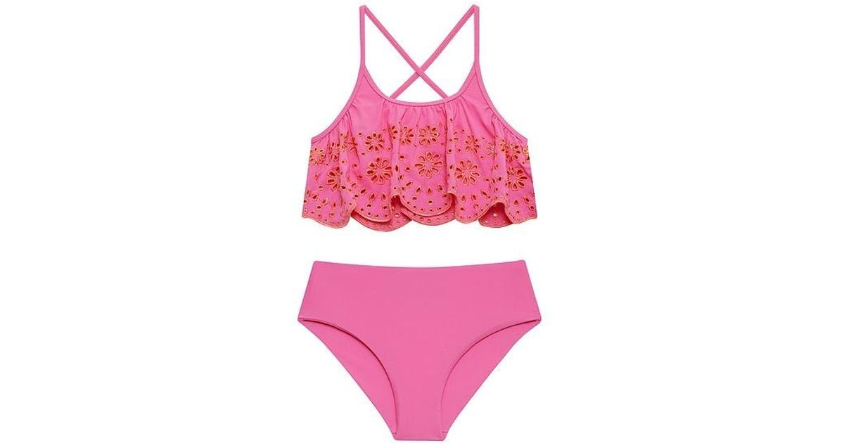 Beach Riot Little Tanvi And Janie Set in Pink | Lyst