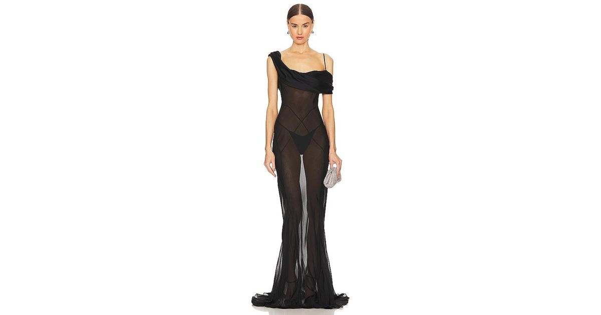Kiki de Montparnasse Maxim Maxi Tank Dress in Black | Lyst