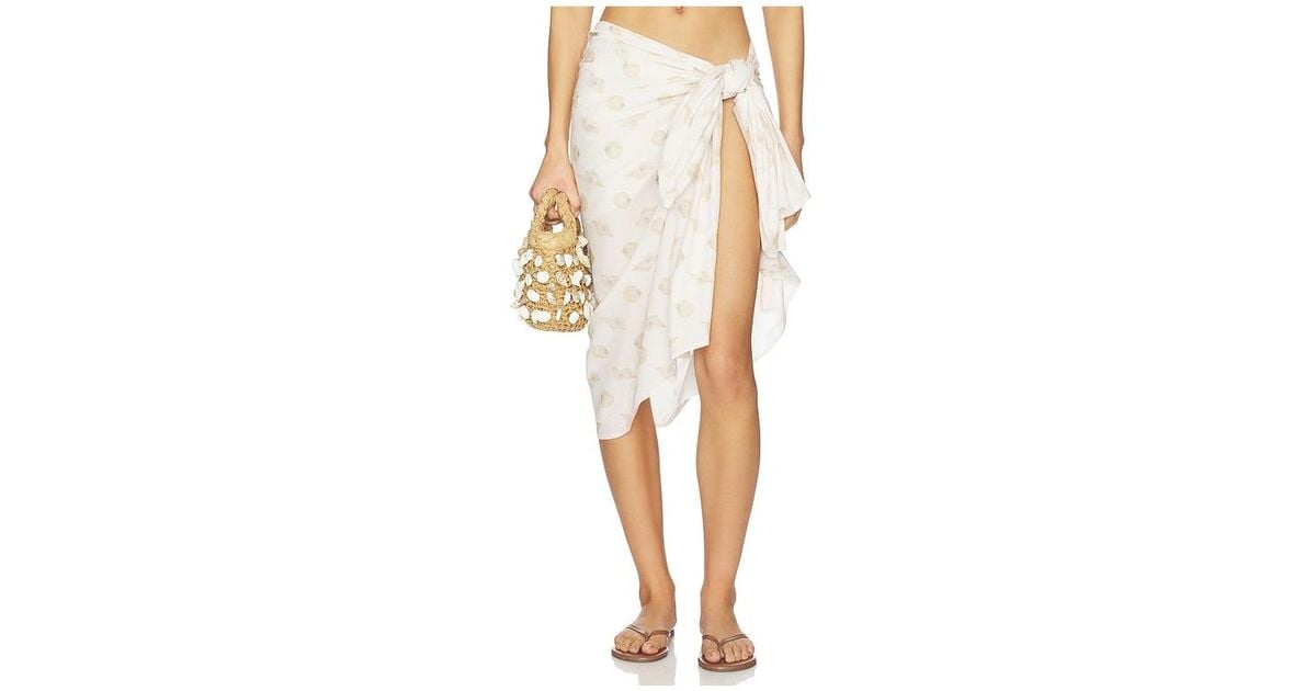 Cleobella Destiny Sarong in Natural | Lyst