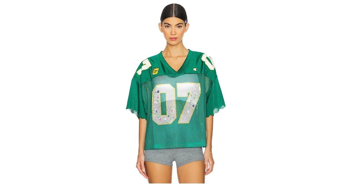 Champion X Guizio Cut-Off Football Jersey in Green Lyst