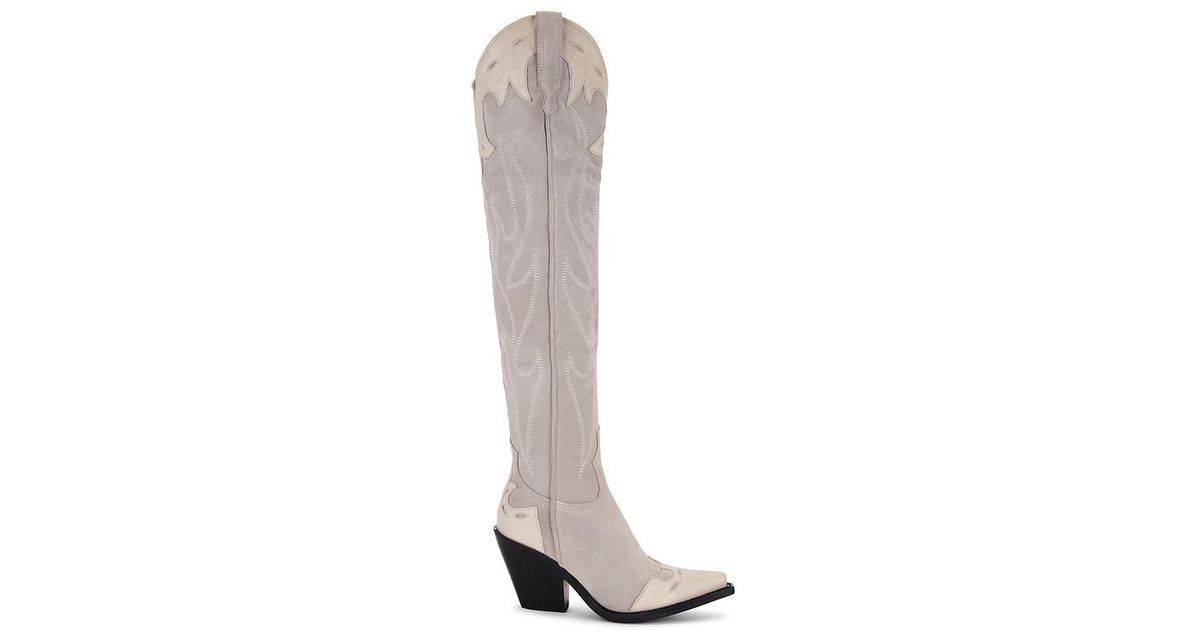 Free People Wild West Thigh High in White | Lyst