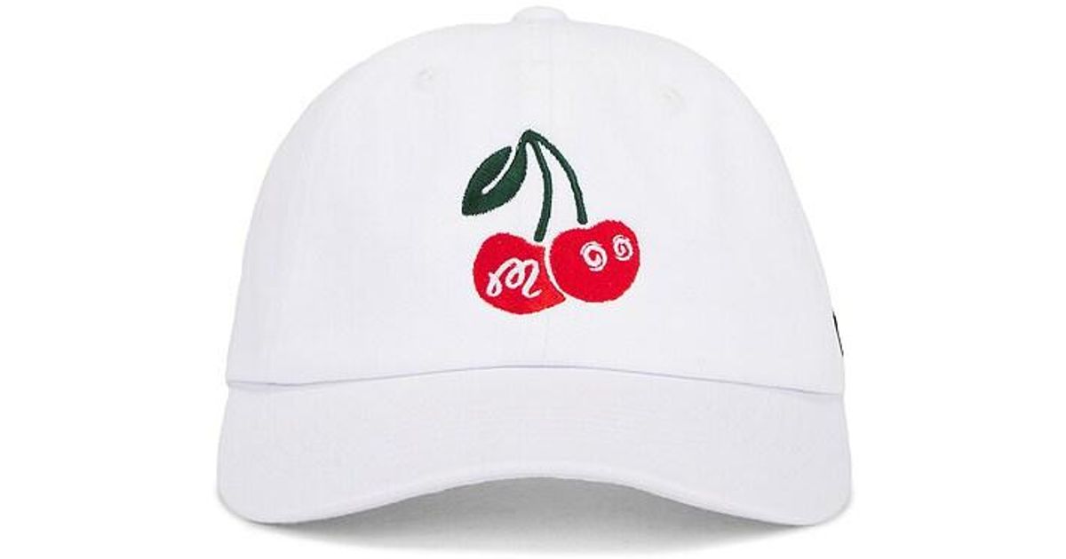 Malbon Golf X Revolve Cafe Du Malbon Twill Hat in White for Men | Lyst