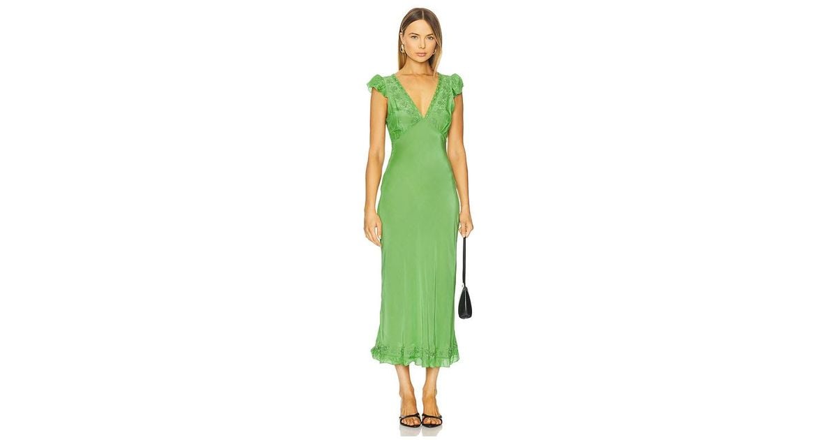 ciao lucia green dress Ciao Lucia Castelo Dress – Morandi main image 0