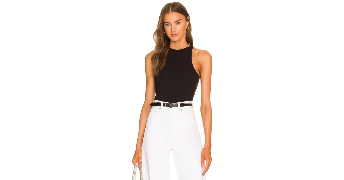 Dr. Denim Cotton Lara Tank in Black | Lyst UK