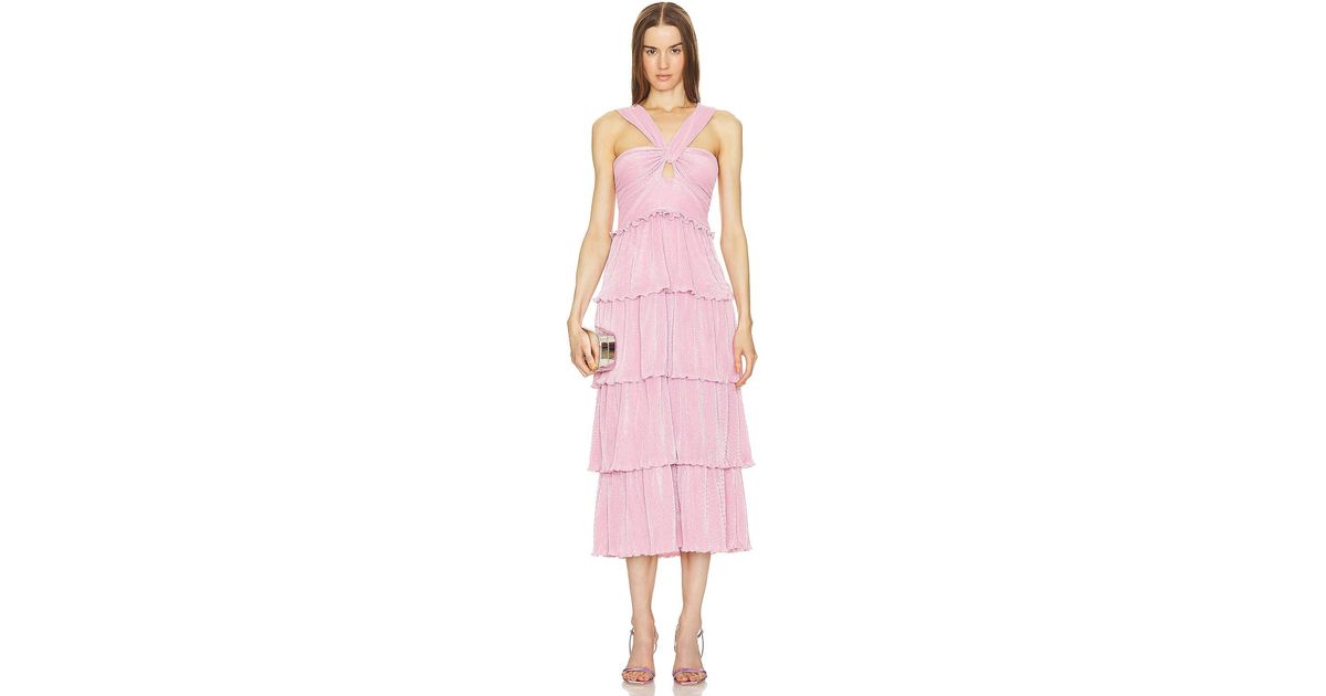 Saylor Esperanza Dress in Pink Lyst