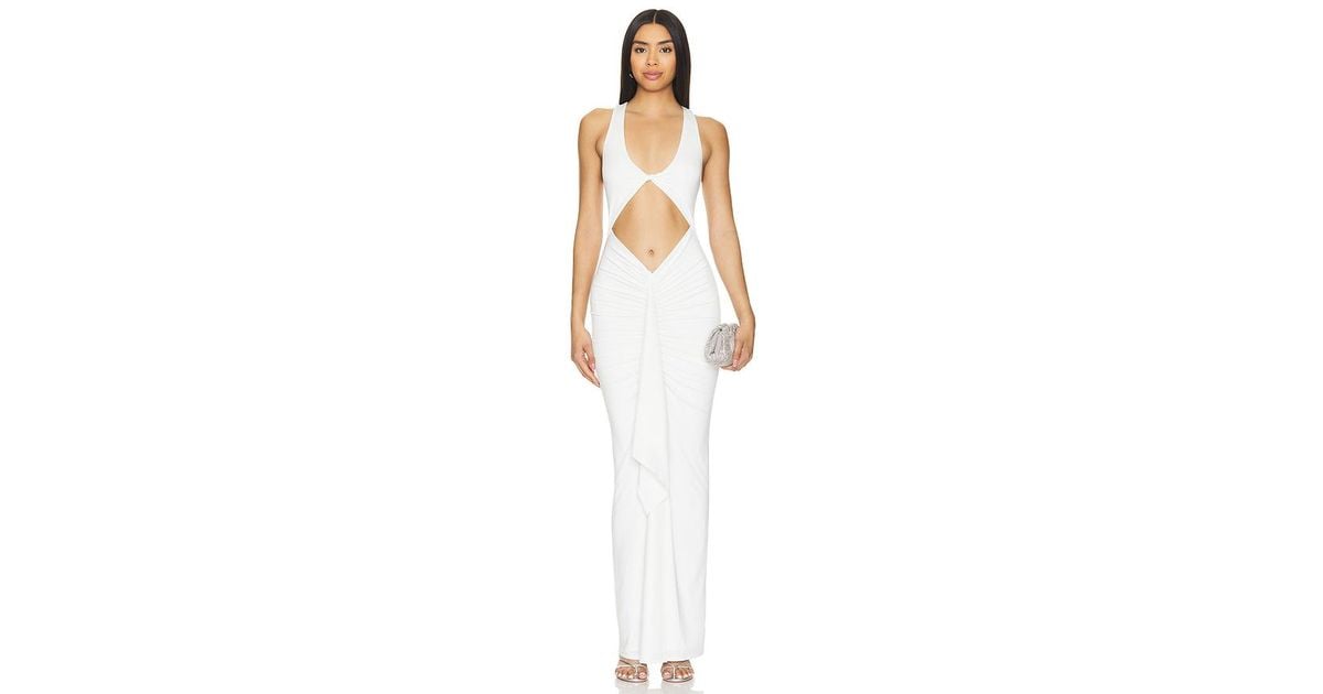 superdown Amai Maxi Dress in White | Lyst Australia