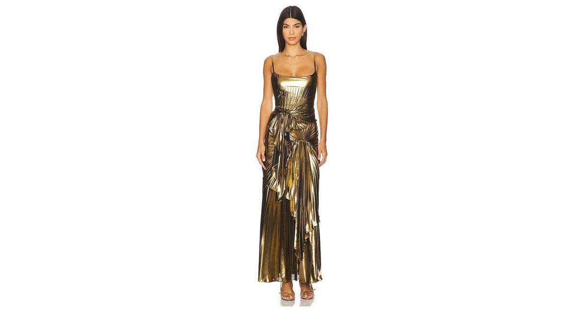 torrent dress floor length metallic Georgia Hardinge Torrent Dress Floorlength Metallic