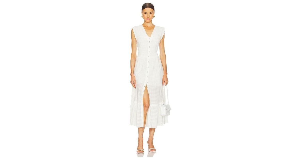 knee length dresses for ladies Free People Desert Dazed Midi Dress main image 0