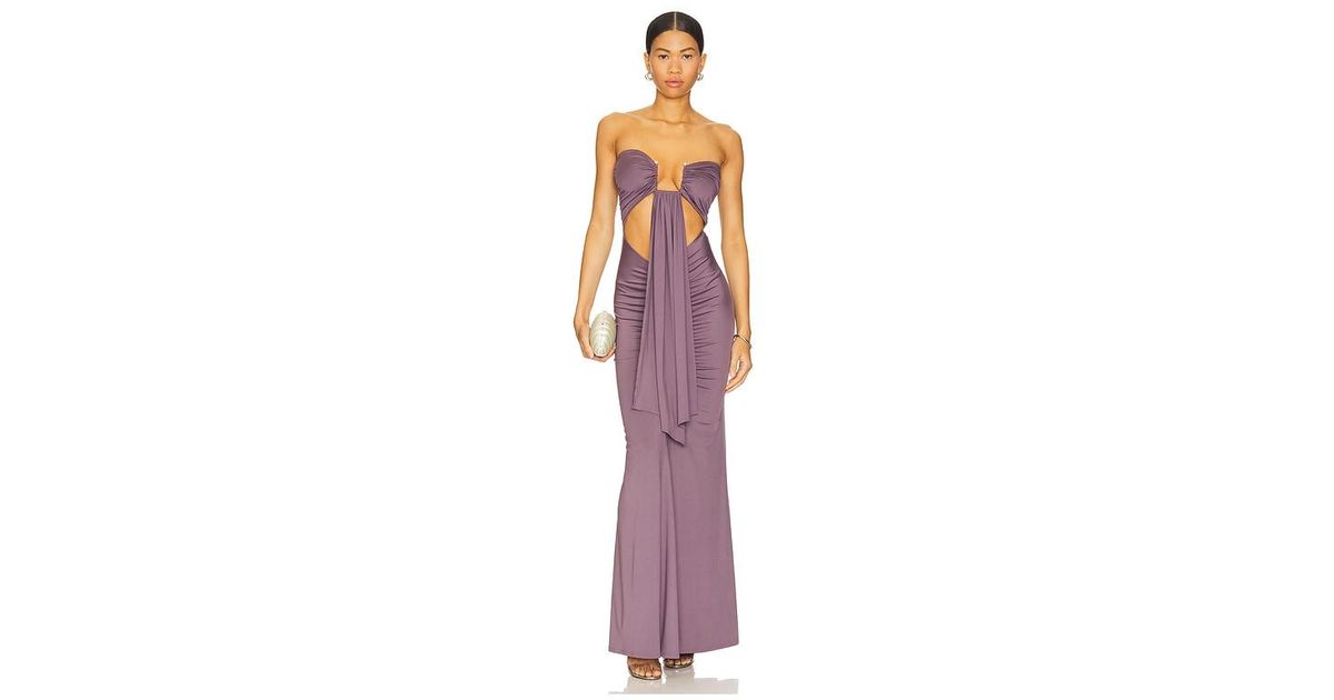 superdown purple dress Superdown Carissa Mini Dress