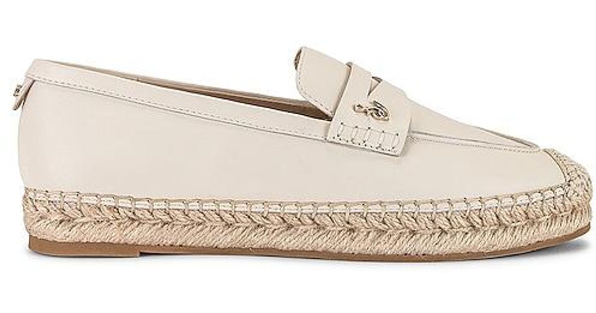 Sam Edelman Kai Espadrille in White Lyst UK