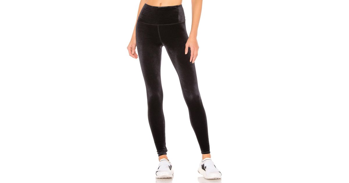 alo yoga velvet leggings