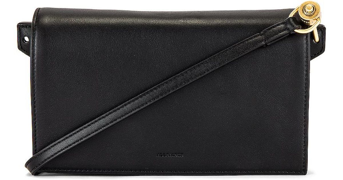 gold smith leather crossbody bag