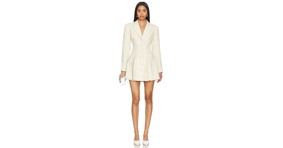 Camila Coelho Daytona Blazer Dress in Natural | Lyst