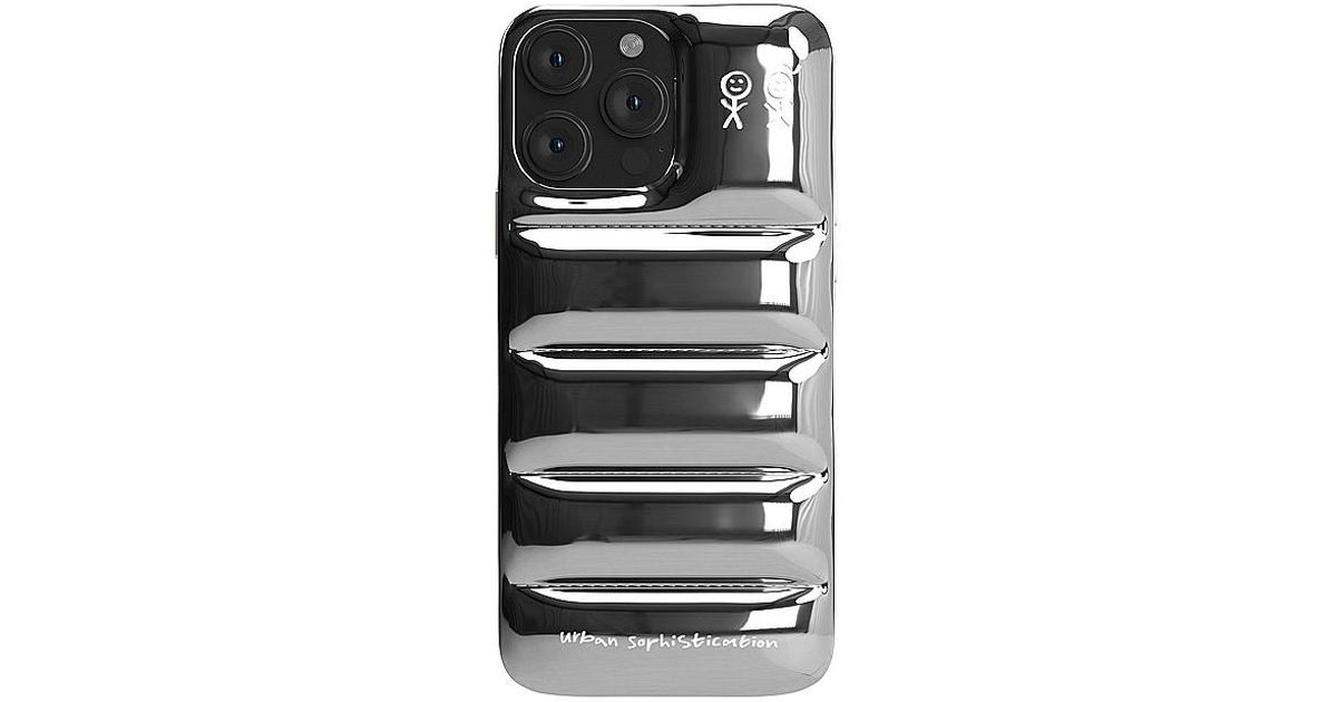 Urban Sophistication Iphone 15 Pro Max Glazed Puffer Case in Urban Sophistication Iphone 15 Pro Max Glazed Puffer Case in