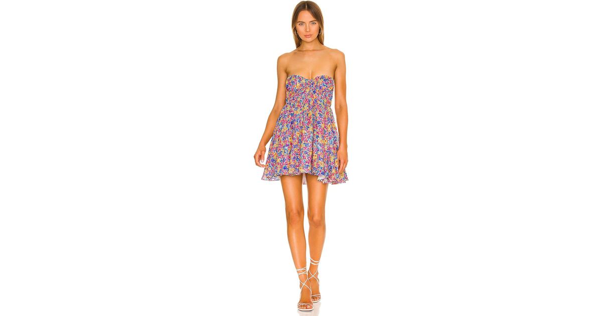 Lemons Tulle Sasha Strapless Mini Dress 
