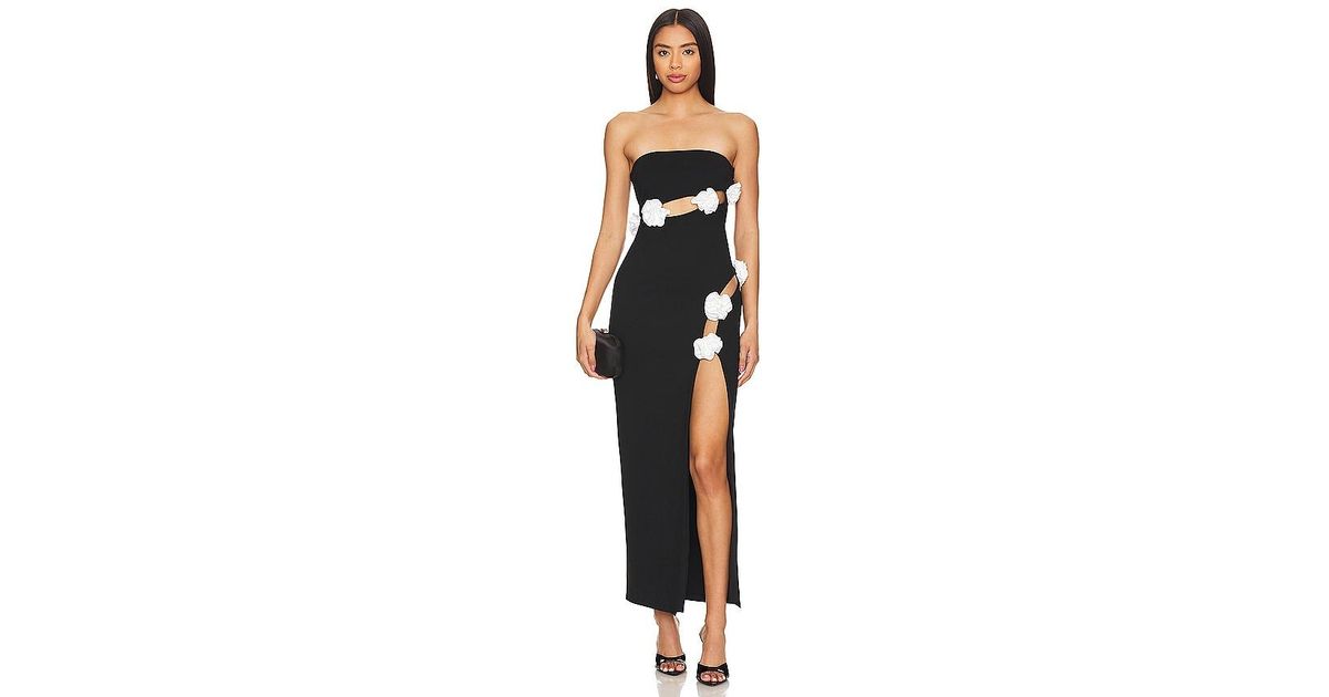 Nbd Alden Maxi Dress in Black | Lyst Nbd Black Alden Maxi Dress