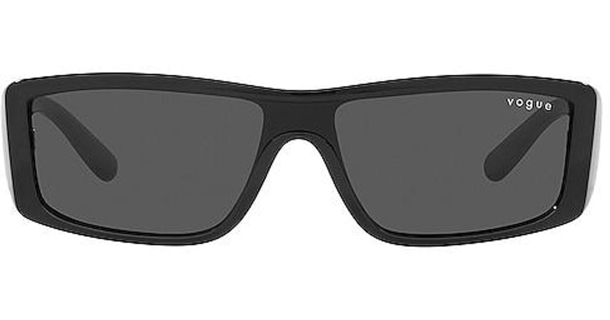 Vogue Eyewear X Hailey Bieber Rectangle in Black Lyst