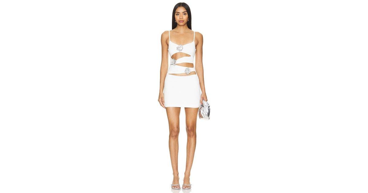 superdown Aitana Mini Dress in White | Lyst