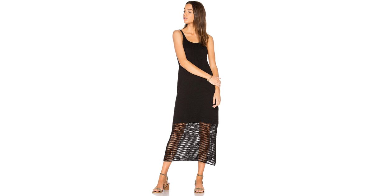 crochet slip dress
