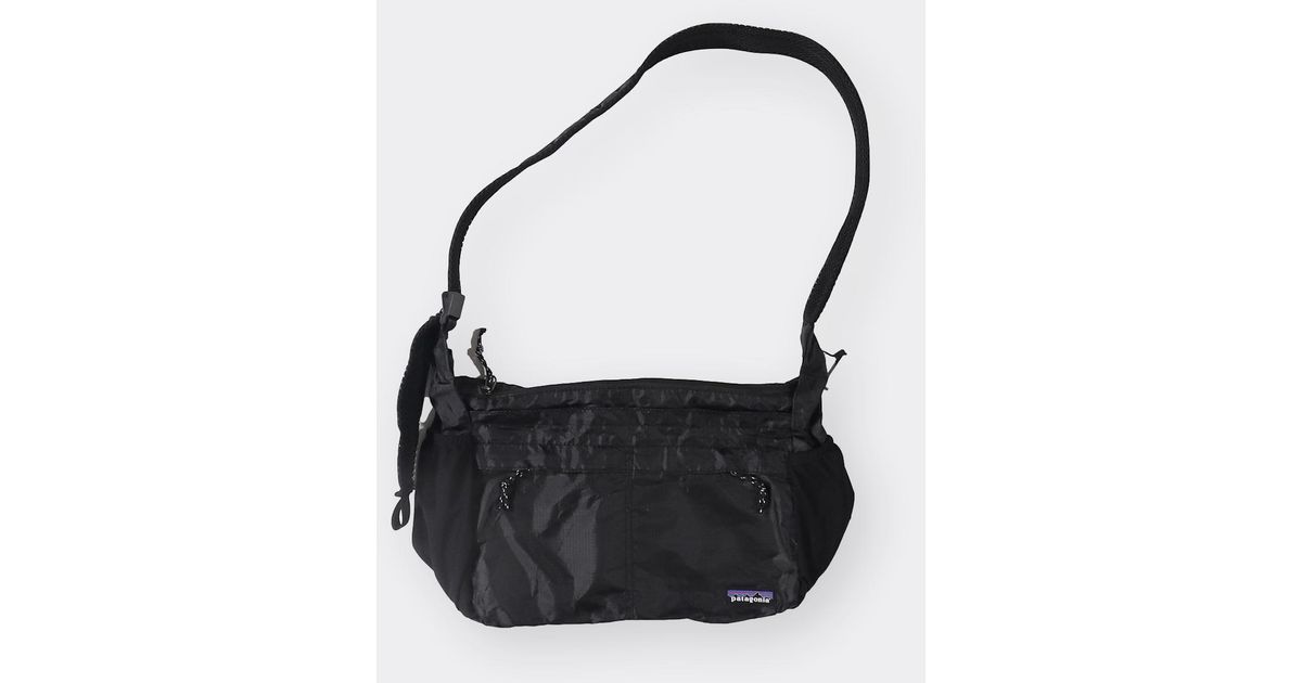 Patagonia Deadstock Crossbody Bag in Black for Men Lyst
