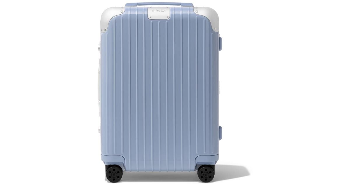 RIMOWA (リモワ) ハイブリッド キャビン スーツケース ブルー | Lyst