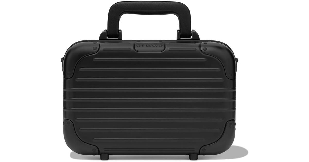 【新品未使用】リモワ オリジナルクロスボディバッグ ブラックRIMOWA Original - ブラックのアルミニウム製クロスボディバッグ 19 - 日々の
