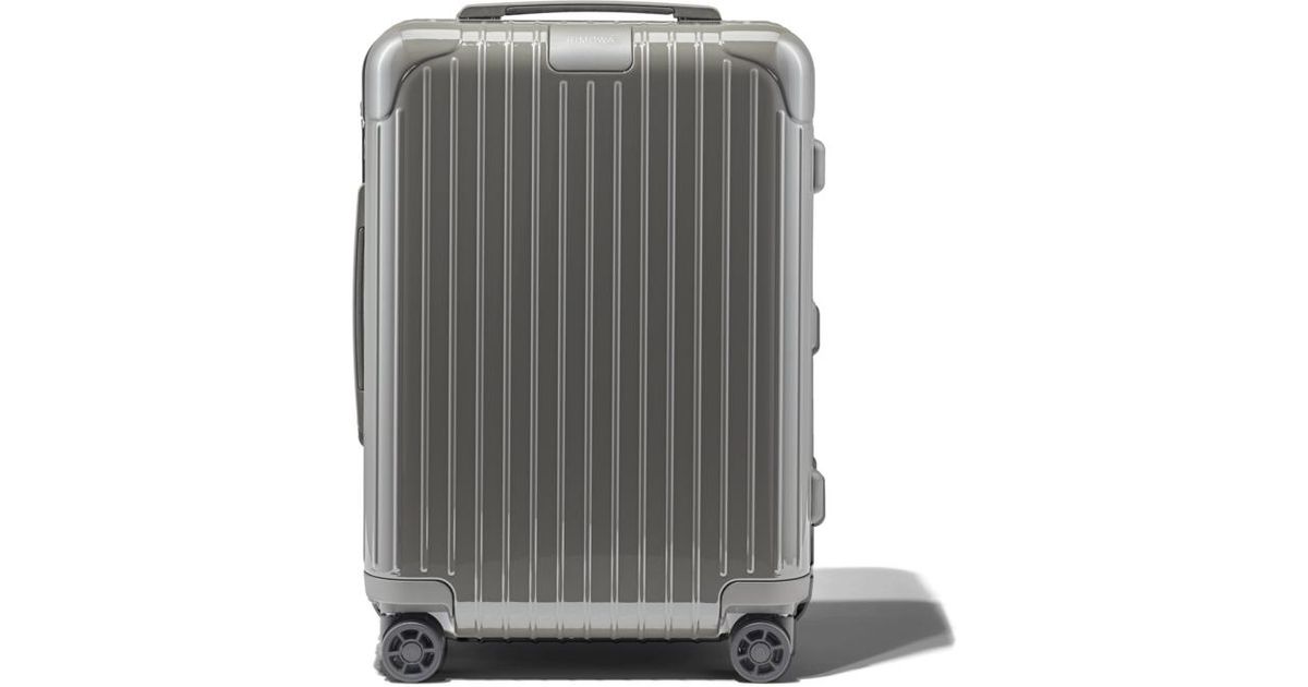 RIMOWA Essential Cabin Suitcase in Slate_gloss (Gray) Lyst