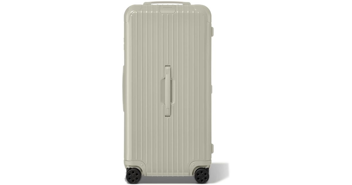 RIMOWA Essential Trunk Plus Large Check-in Suitcase in Gray for 