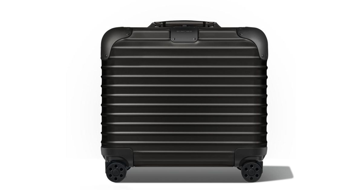 RIMOWA Original Compact Suitcase in Black for Men | Lyst