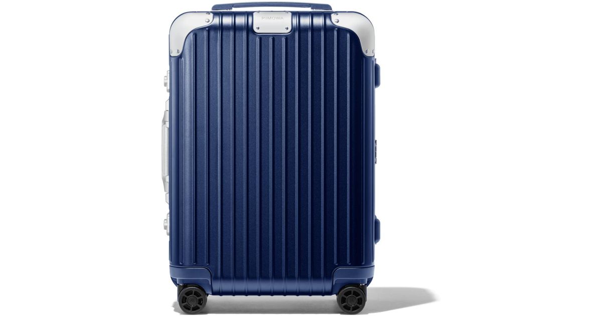 RIMOWA Hybrid Cabin S Suitcase in Blue_matte (Blue) for Men Lyst