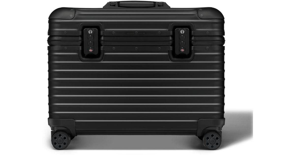 RIMOWA (リモワ) オリジナル パイロット スーツケース ブラック | Lyst