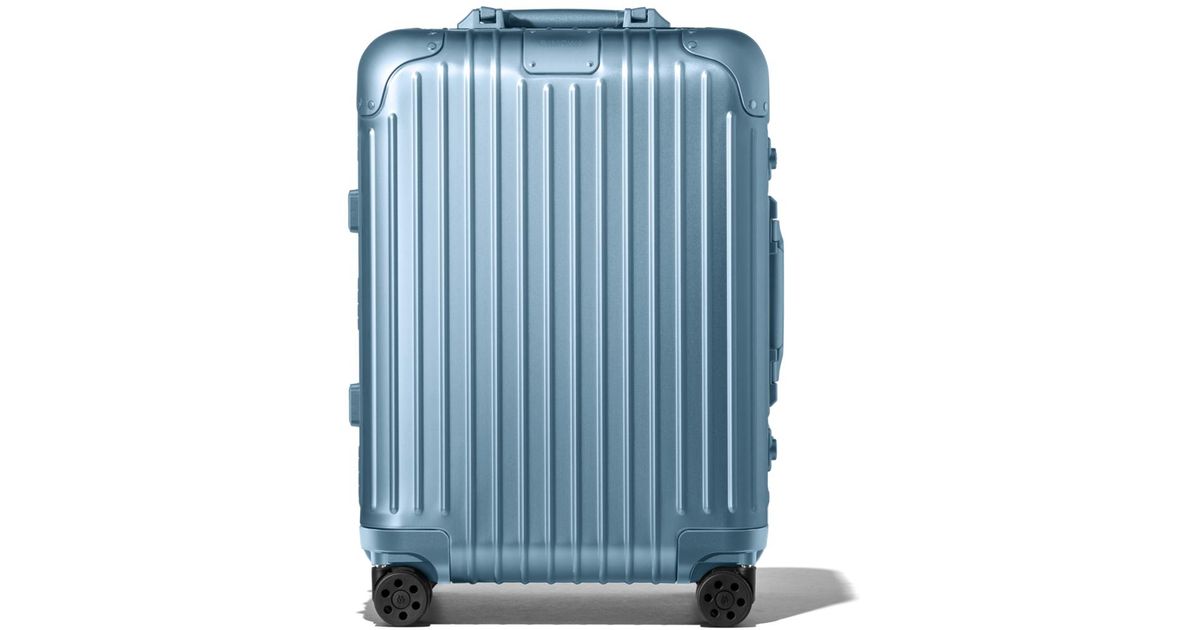 RIMOWA Original Cabin Carryon Suitcase in Blue Lyst
