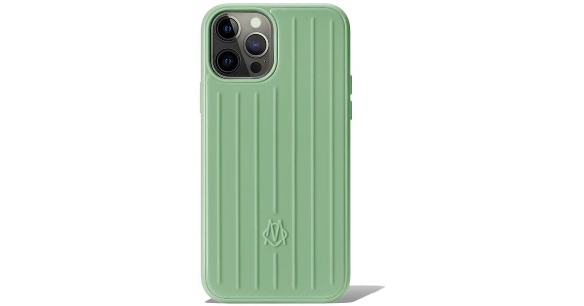 RIMOWA Case For Iphone 12 Pro Max in Green | Lyst