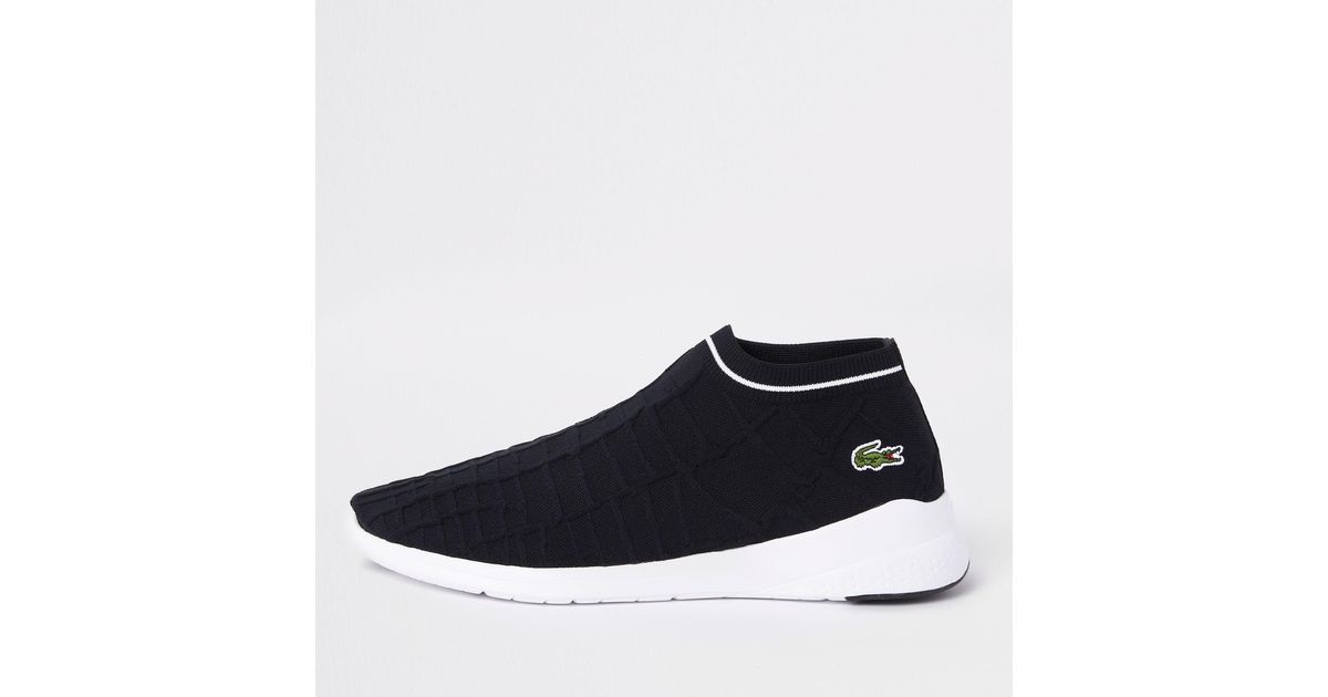 lacoste sock shoes