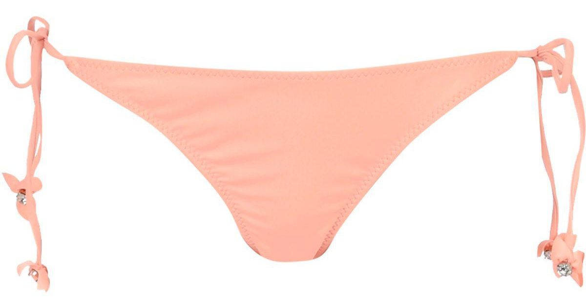 light orange bikini