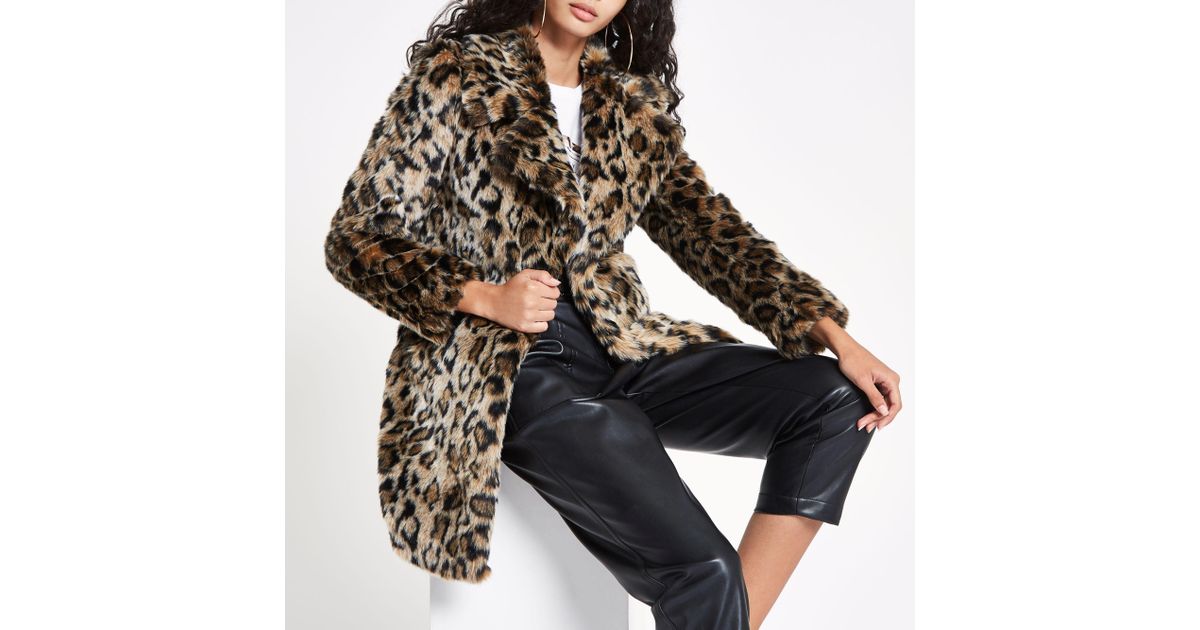 leopard print jacket river island