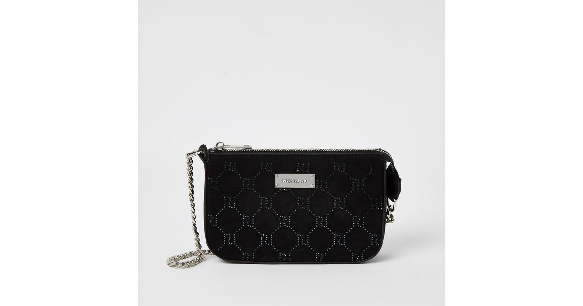 black underarm bag