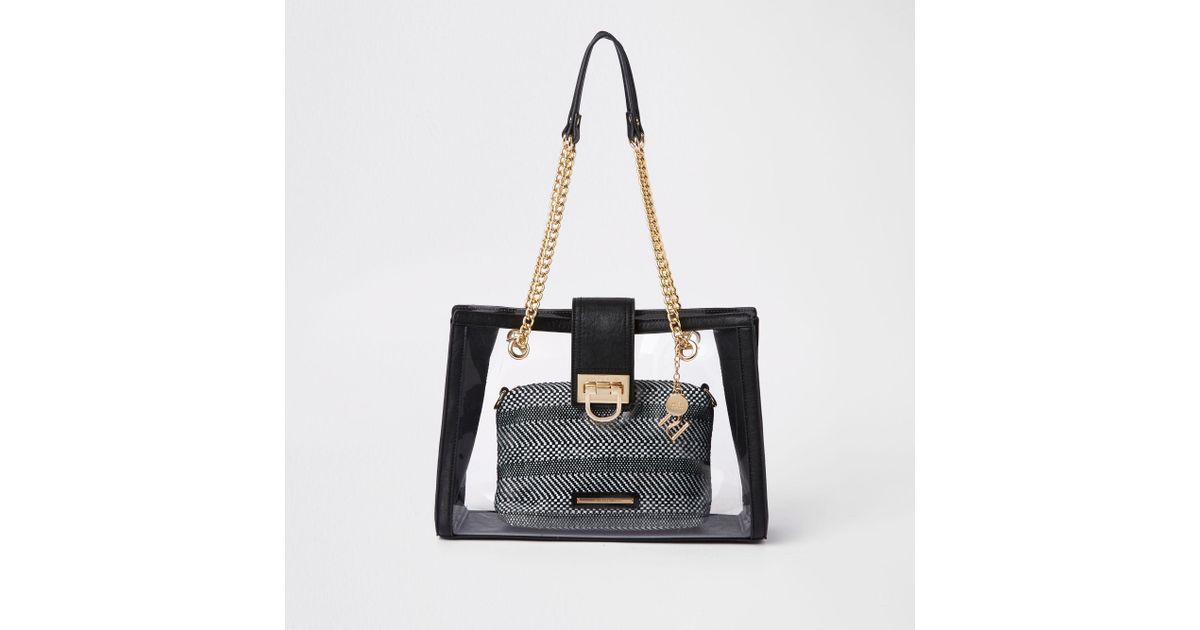 black perspex bag
