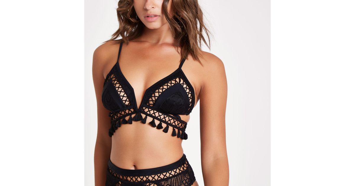 crochet tassel bikini
