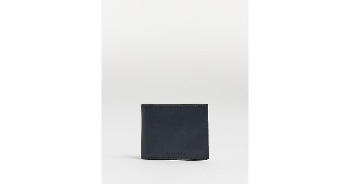 River Island Green Leather Bifold Wallet in Blue for Men Lyst